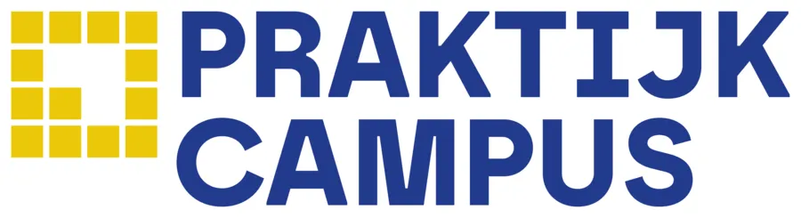 The De Praktijkcampus logo, provided as the starting brand asset