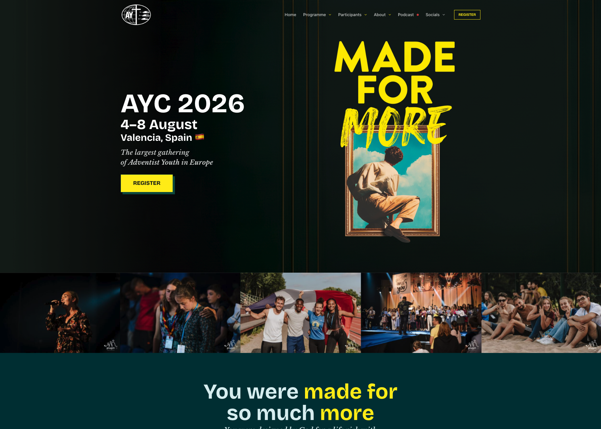 AYC 2026 event website