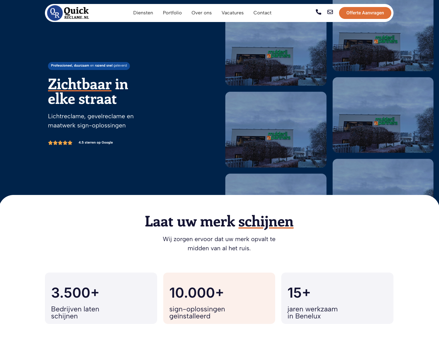 Quick Reclame website